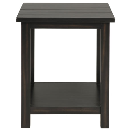 Payne Distressed Java End Table - Ornate Home