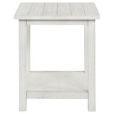 Payne Distressed White 2-piece Coffee and End Table Set - Ornate Home