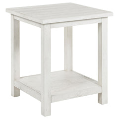 Payne Distressed White 3-piece Coffee and End Table Set - Ornate Home