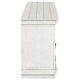 Payne Distressed White 60" TV Stand - Ornate Home