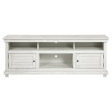 Payne Distressed White 70" TV Stand - Ornate Home