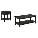 Payne Java 2-piece Coffee and 1-drawer End Table Set - Ornate Home