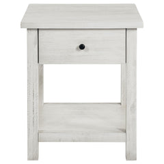 Payne White 2-piece Coffee and 1-drawer End Table Set - Ornate Home