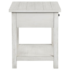 Payne White 3-piece Coffee and 1-drawer End Table Set - Ornate Home