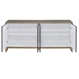 Payo Blue Console Cabinet - Ornate Home