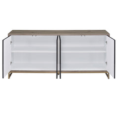 Payo Blue Console Cabinet - Ornate Home