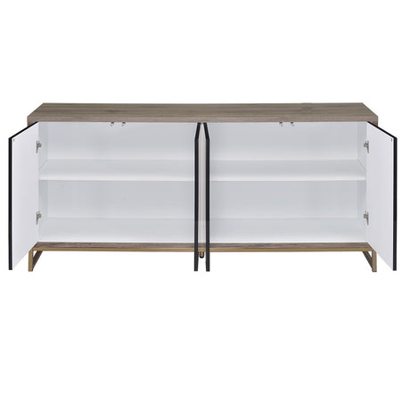 Payo Blue Console Cabinet - Ornate Home