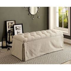 Payson Beige Bench - Ornate Home