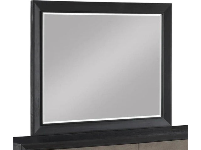 Payson Black/Brow Dresser Top Mirror - Ornate Home