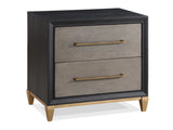 Payson Black/Brow Nightstand - Ornate Home