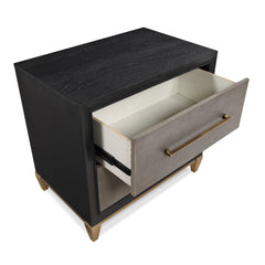 Payson Black/Brow Nightstand - Ornate Home