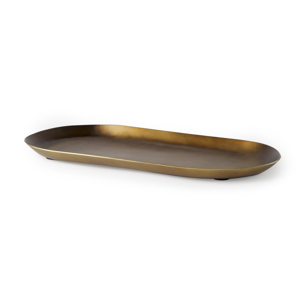 Payson Brass Aluminum Candle Tray - Ornate Home