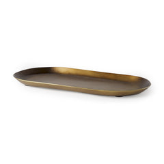 Payson Brass Aluminum Candle Tray - Ornate Home