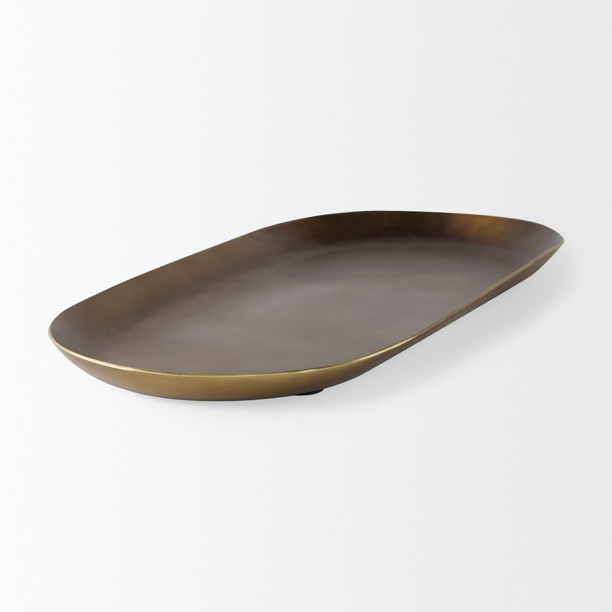 Payson Brass Aluminum Candle Tray - Ornate Home