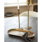 Payson Brass Aluminum Candle Tray - Ornate Home