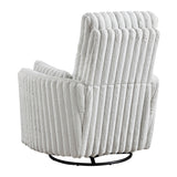 Payton Beige Swivel Glider Reclining Chair - Ornate Home
