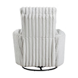 Payton Beige Swivel Glider Reclining Chair - Ornate Home