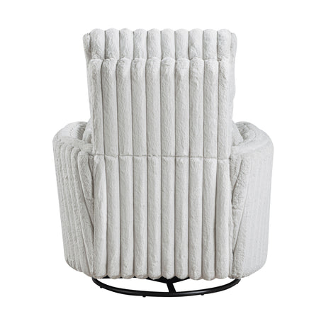 Payton Beige Swivel Glider Reclining Chair - Ornate Home