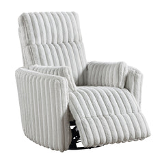 Payton Beige Swivel Glider Reclining Chair - Ornate Home