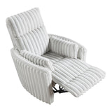 Payton Beige Swivel Glider Reclining Chair - Ornate Home