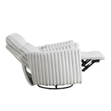 Payton Beige Swivel Glider Reclining Chair - Ornate Home