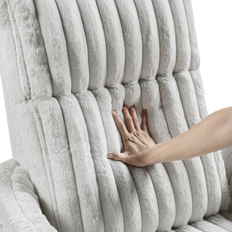 Payton Beige Swivel Glider Reclining Chair - Ornate Home