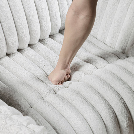 Payton Beige Swivel Glider Reclining Chair - Ornate Home