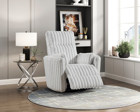Payton Beige Swivel Glider Reclining Chair - Ornate Home
