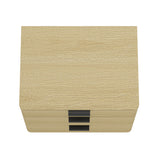 Payton Nightstand in Natural Oak and Black - Ornate Home