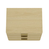 Payton Nightstand in Natural Oak and Gold (set of 2) - Ornate Home