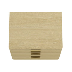 Payton Nightstand in Natural Oak and Gold (set of 2) - Ornate Home