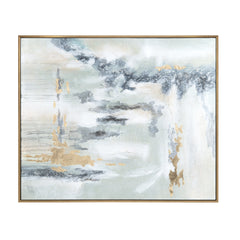 Peace Of Mind Green/Gold Canvas - Ornate Home