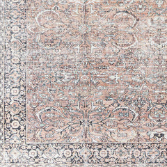Peach Noda Vintage Washable Area Rug - Clearance - Ornate Home