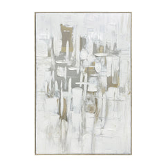 Peacham White/Grey Canvas - Ornate Home