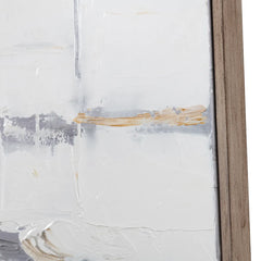 Peacham White/Grey Canvas - Ornate Home
