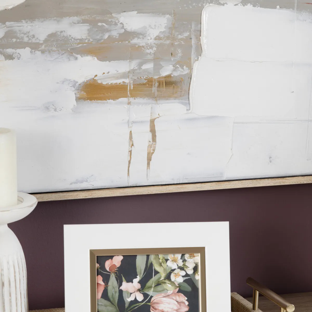 Peacham White/Grey Canvas