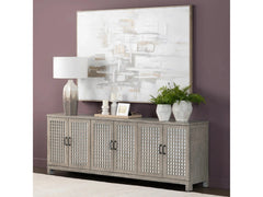 Peacham White/Grey Canvas - Ornate Home