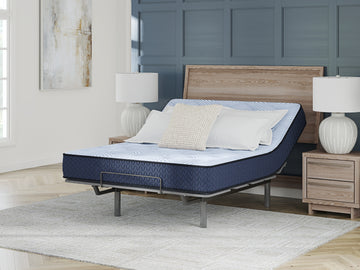 Peak 2.0 10 Hybrid Light Blue Queen Mattress - Ornate Home