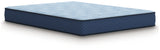 Peak 2.0 10 Hybrid Light Blue Twin Mattress - Ornate Home