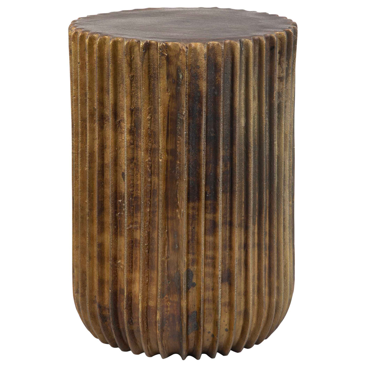 Peaks Gold Valleys Accent Table - Ornate Home
