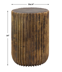 Peaks Gold Valleys Accent Table - Ornate Home