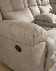 Pearce-Pike Birch 3-Piece Reclining Sectional with Double Console - Ornate Home