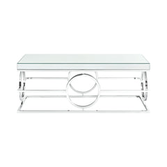 Pearl Chrome Coffee Table - Ornate Home