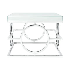 Pearl Chrome Coffee Table - Ornate Home