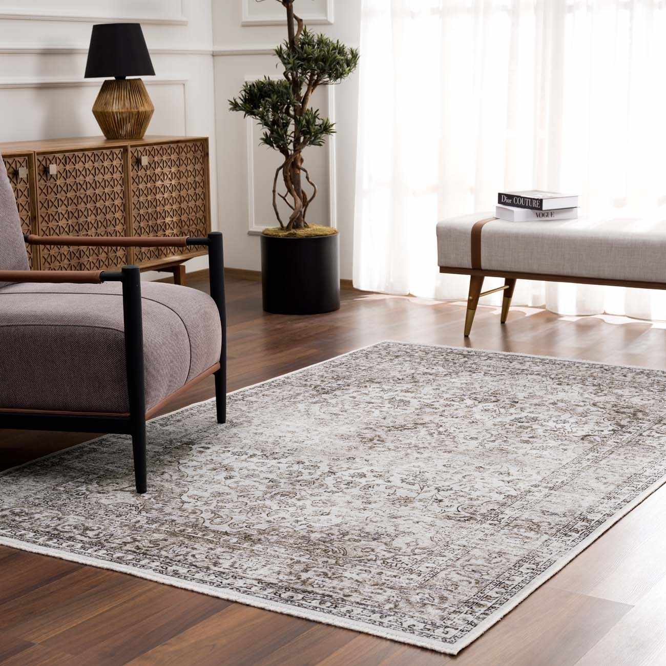 Pearl Holi-4601 Washable Area Rug - Ornate Home