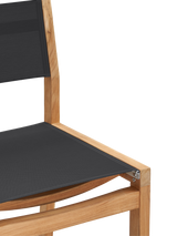 Pearl Teak Black Outdoor Counter Height Dining Chair - Ornate Home