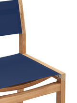 Pearl Teak Blue Outdoor Counter Height Dining Chair - Ornate Home