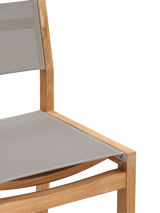 Pearl Teak Taupe Outdoor Counter Height Dining Chair - Ornate Home