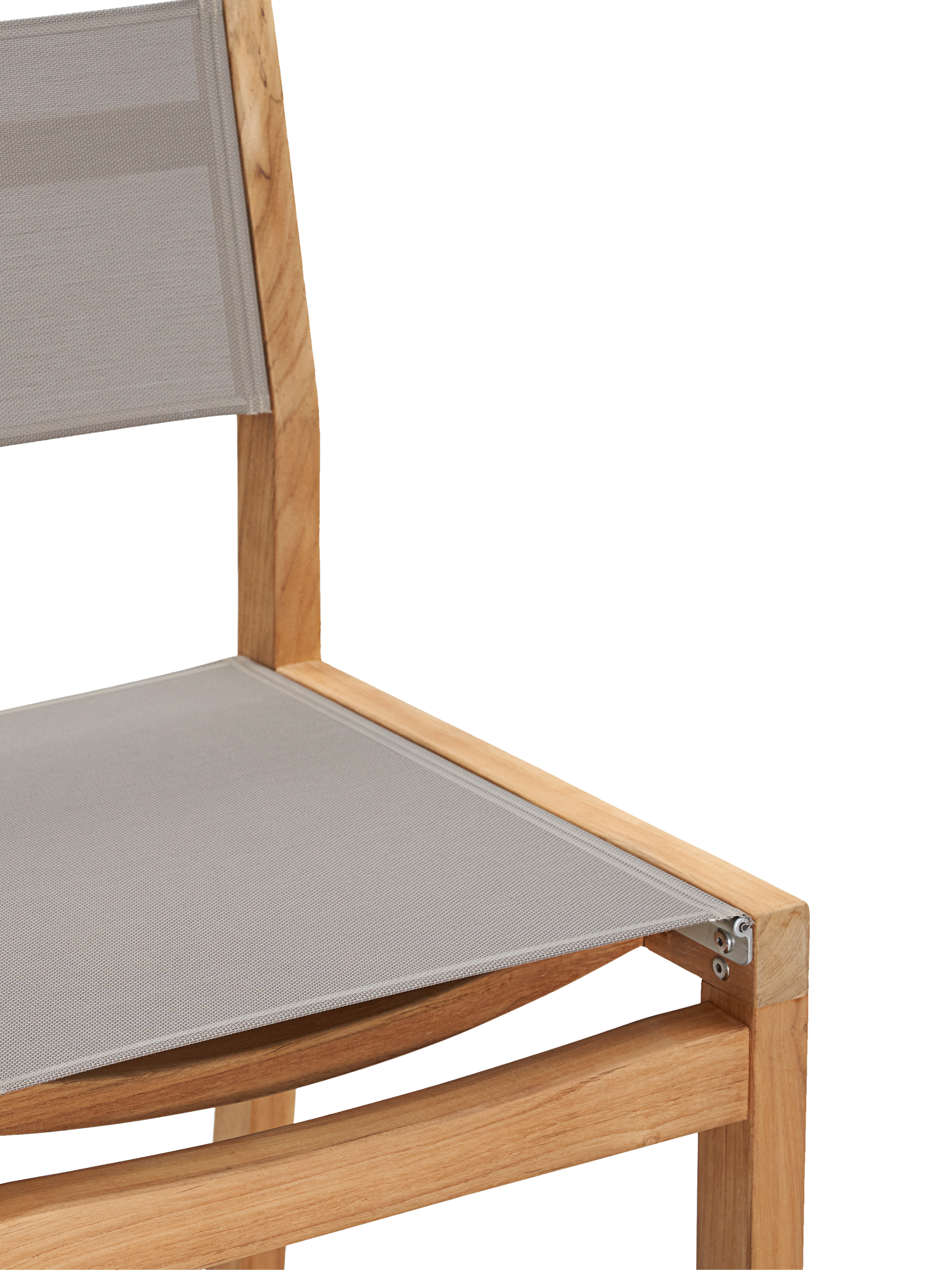 Pearl Teak Taupe Outdoor Counter Height Dining Chair - Ornate Home