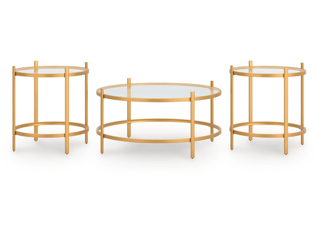 Pearlox Gold Occasional Table Set (Set of 3) - Ornate Home